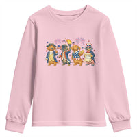 Patriotic Wiener Dog 250th Anniversary Youth Sweatshirt Dachshund Lover Gift