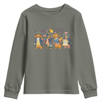 Patriotic Wiener Dog 250th Anniversary Youth Sweatshirt Dachshund Lover Gift