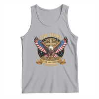 Faith And Freedom 250 Years Tank Top Patriotic Eagle Cross Gift