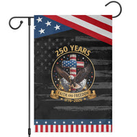 Christian Patriotic Eagle Cross Garden Flag 250 Years Faith And Freedom USA Gift