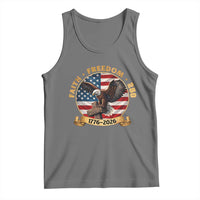 250 Years Faith And Freedom Tank Top Patriotic Eagle Cross American Pride Gift