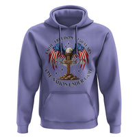 Patriotic Eagle Cross One Nation Under God Hoodie 250th Anniversary