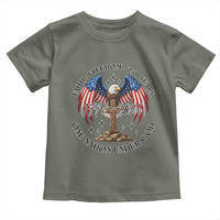 Patriotic Eagle Cross One Nation Under God Toddler T Shirt 250th Anniversary