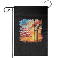 Faith And Freedom Christian American Flag Eagle Garden Flag American Faith Pride