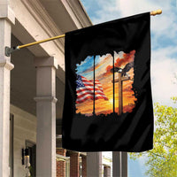 Faith And Freedom Christian American Flag Eagle Garden Flag American Faith Pride