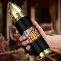 Faith And Freedom Christian American Flag Eagle Bullet Tumbler American Faith Pride