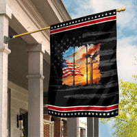 Faith And Freedom Christian American Flag Eagle Garden Flag American Faith Pride