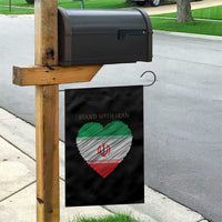 Stand With Iran Garden Flag Anti War Political Protest Statement
