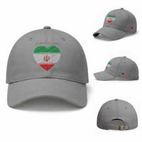 Stand With Iran Baseball Cap Anti War Political Protest Statement