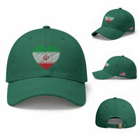 Stand With Iran Baseball Cap Anti War Political Protest Statement