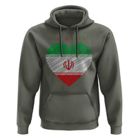 Stand With Iran Hoodie Anti War Political Protest Statement