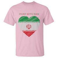 Stand With Iran T Shirt Anti War Political Protest Statement