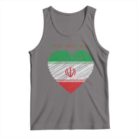 Stand With Iran Tank Top Anti War Political Protest Statement