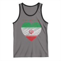 Stand With Iran Tank Top Anti War Political Protest Statement