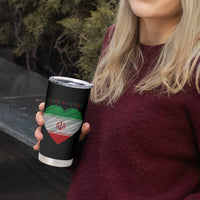 Stand With Iran Tumbler Cup Anti War Political Protest Statement