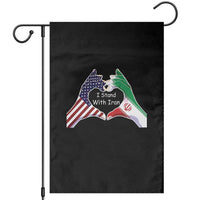 I Stand With Iran Garden Flag Support Iranian People For Peace