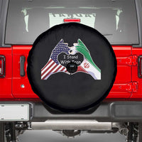 I Stand With Iran Spare Tire Cover Support Iranian People For Peace