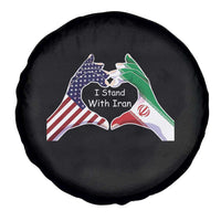 I Stand With Iran Spare Tire Cover Support Iranian People For Peace
