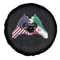 I Stand With Iran Spare Tire Cover Support Iranian People For Peace