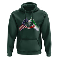 I Stand With Iran Hoodie Support Iranian People For Peace