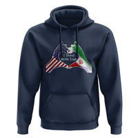 I Stand With Iran Hoodie Support Iranian People For Peace