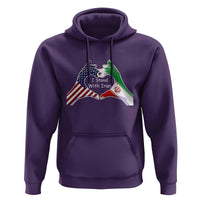 I Stand With Iran Hoodie Support Iranian People For Peace