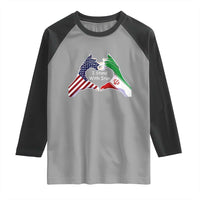 I Stand With Iran Raglan Shirt Support Iranian People For Peace