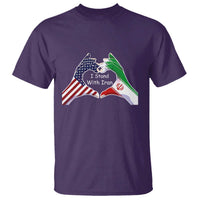 I Stand With Iran T Shirt Support Iranian People For Peace