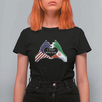 I Stand With Iran T Shirt For Women Support Iranian People For Peace