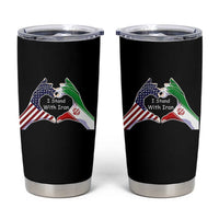 I Stand With Iran Tumbler Cup Support Iranian People For Peace