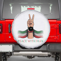 Peace With Iran Spare Tire Cover Support Iranian People For Peace