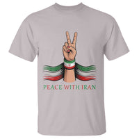 Peace With Iran T Shirt Support Iranian People For Peace