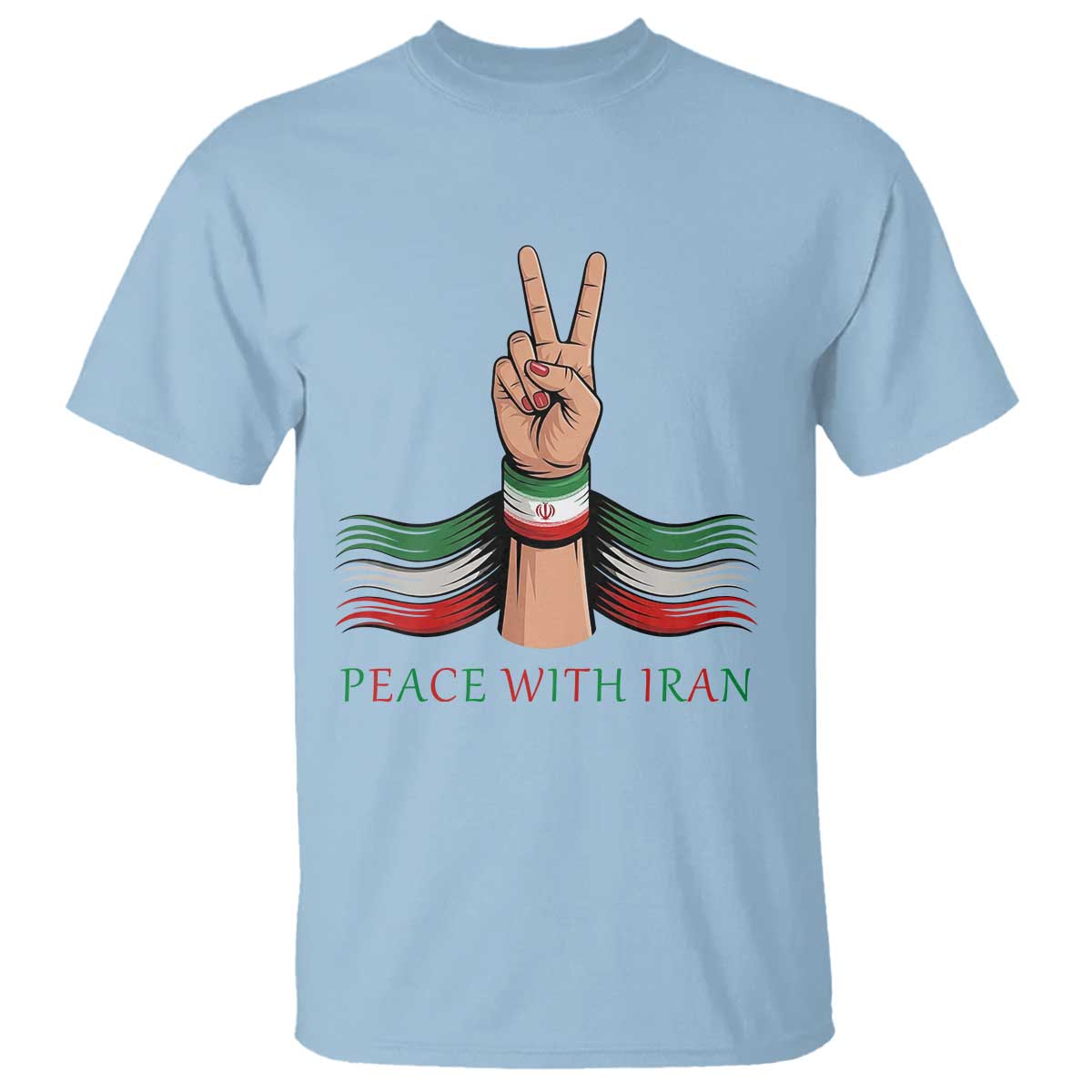 Peace With Iran T Shirt Support Iranian People For Peace