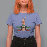 Peace With Iran T Shirt For Women Support Iranian People For Peace
