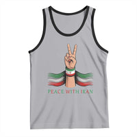 Peace With Iran Tank Top Support Iranian People For Peace