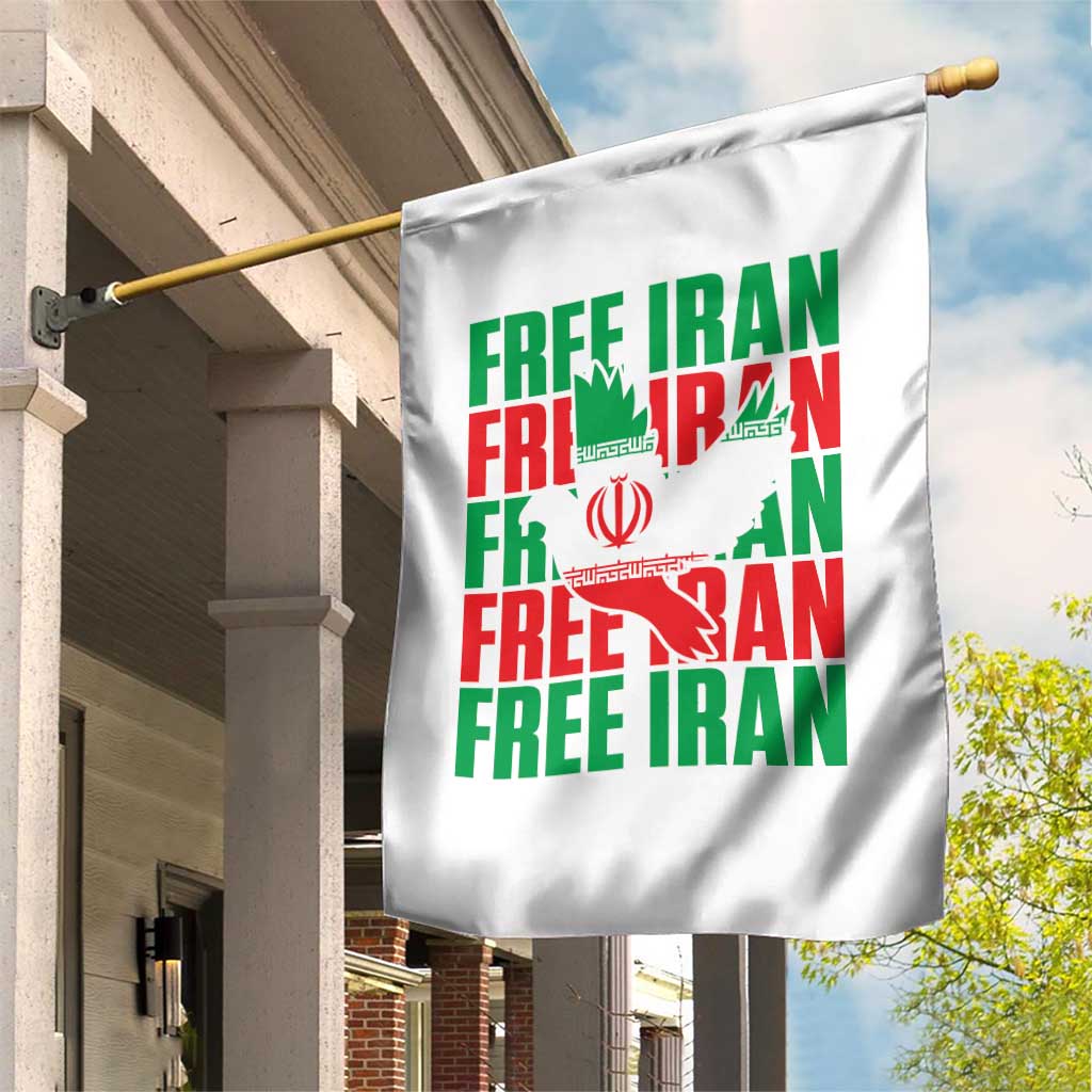 Freedom Dove Flag Garden Flag Peaceful Iran Support