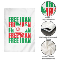 Freedom Dove Flag Garden Flag Peaceful Iran Support