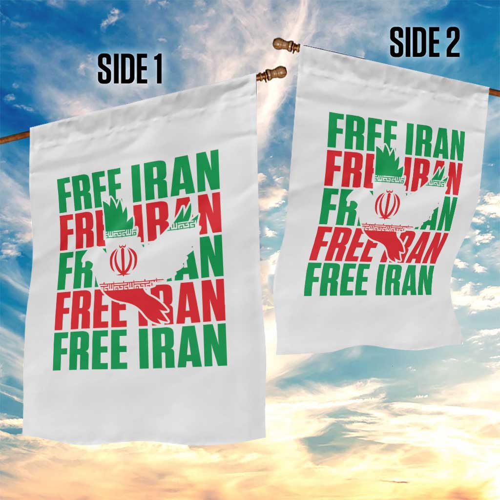 Freedom Dove Flag Garden Flag Peaceful Iran Support