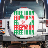 Freedom Dove Flag Spare Tire Cover Peaceful Iran Support