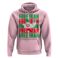 Freedom Dove Flag Hoodie Peaceful Iran Support