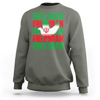 Freedom Dove Flag Sweatshirt Peaceful Iran Support