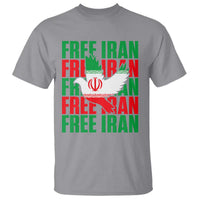 Freedom Dove Flag T Shirt Peaceful Iran Support