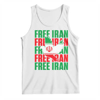 Freedom Dove Flag Tank Top Peaceful Iran Support