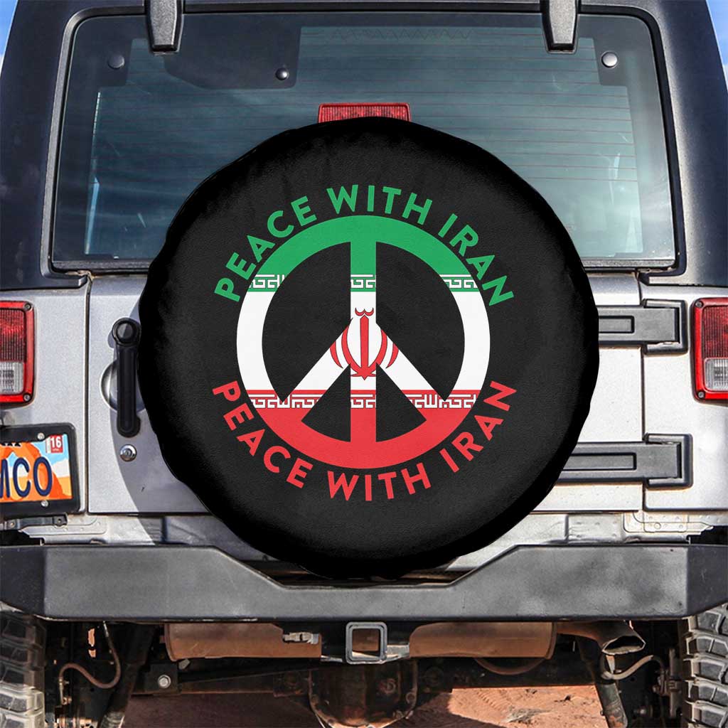 Peace With Iran Spare Tire Cover Not War In Middle East
