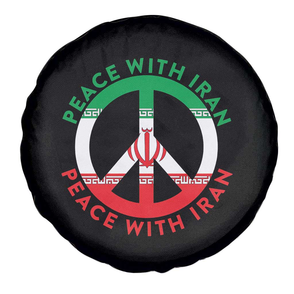 Peace With Iran Spare Tire Cover Not War In Middle East