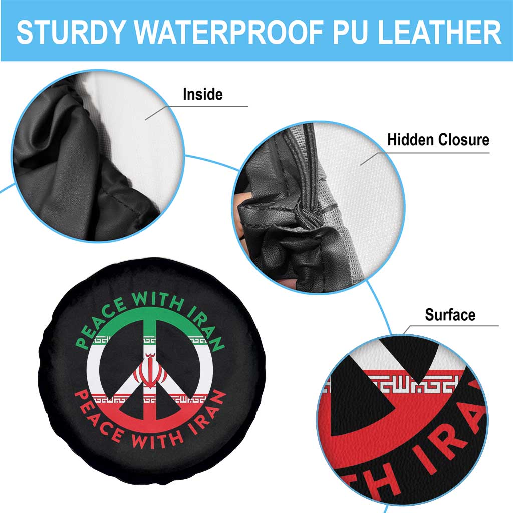 Peace With Iran Spare Tire Cover Not War In Middle East