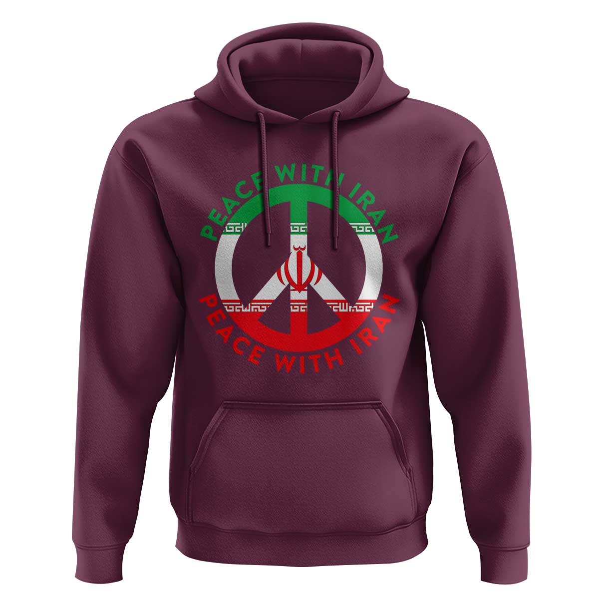 Peace With Iran Hoodie Not War In Middle East