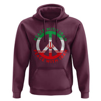 Peace With Iran Hoodie Not War In Middle East