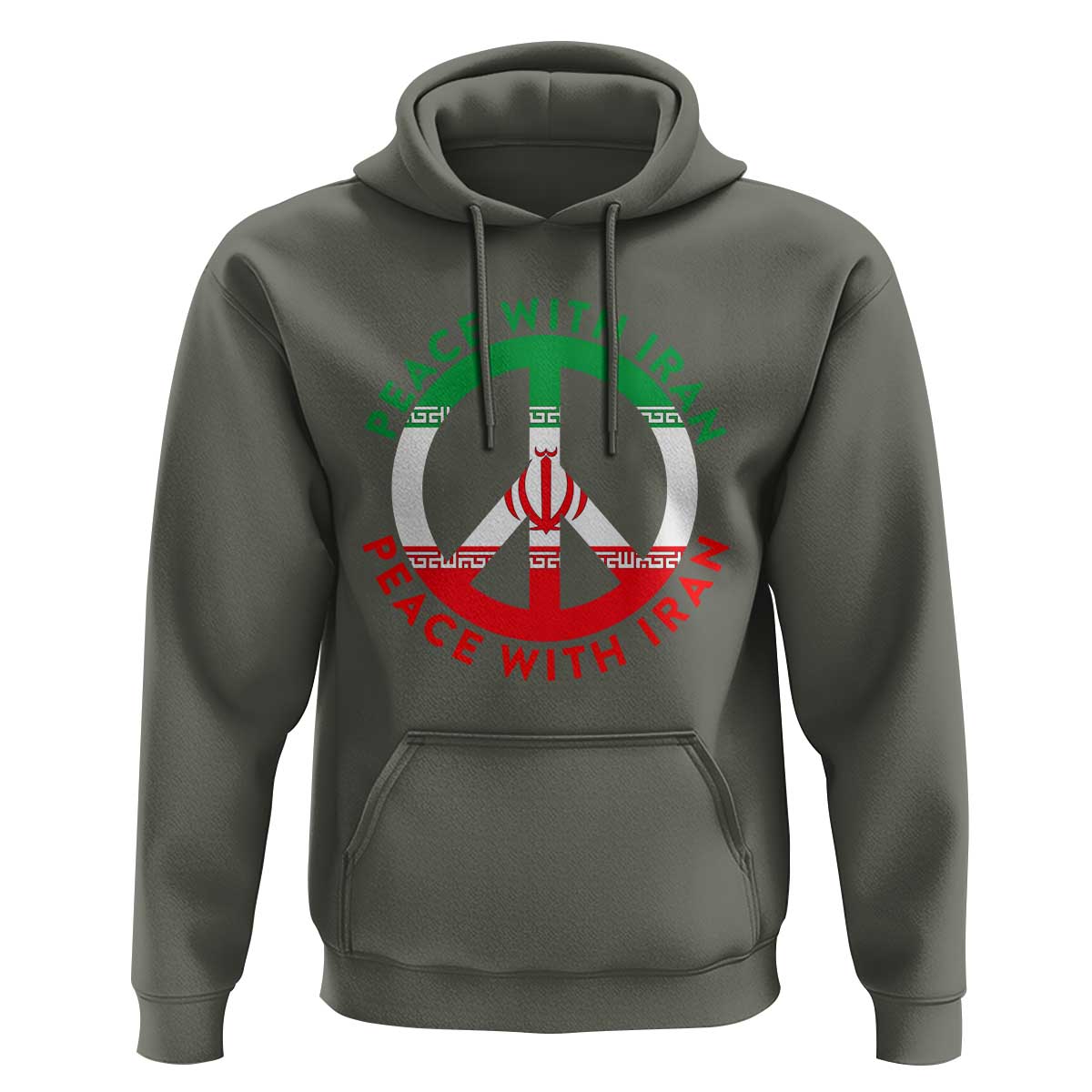 Peace With Iran Hoodie Not War In Middle East