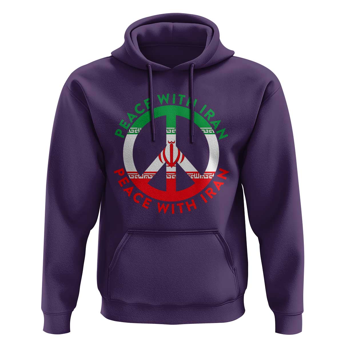 Peace With Iran Hoodie Not War In Middle East